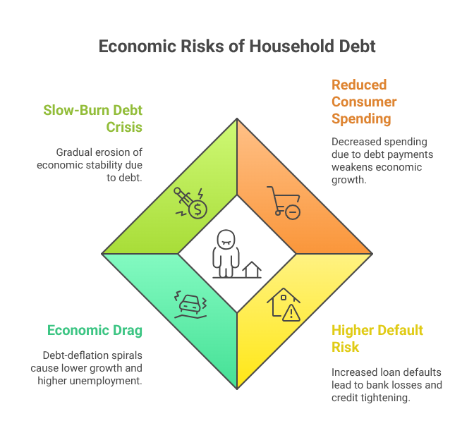 Economic Risks of Household Debt