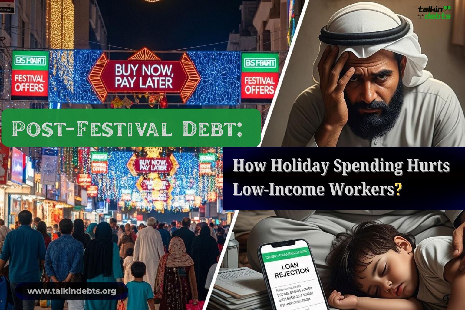 Post-Festival Debt Trap Banner image