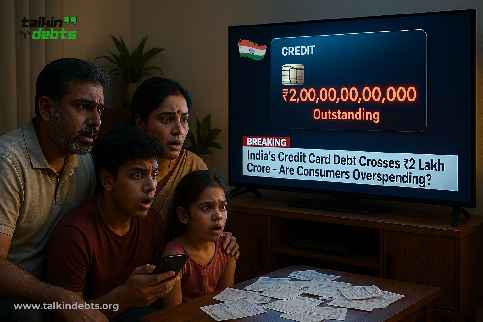 India’s Credit Card Debt Crosses ₹2 Lakh Crore