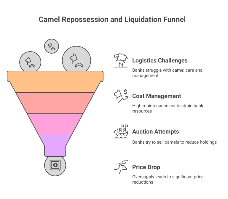 Camel Repossession and Liquidation Funnel