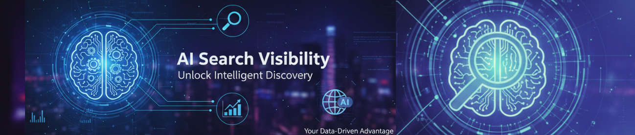 AI Search Visibility Services- Banner image