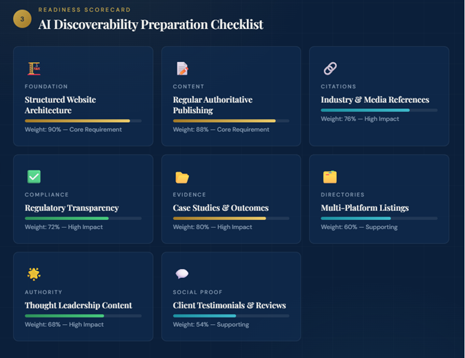 AI Discoverability Preparation Checklist