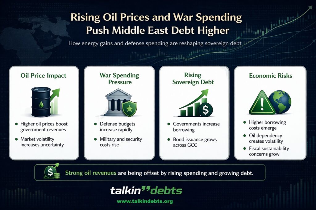 Rising oil prices and growing debt