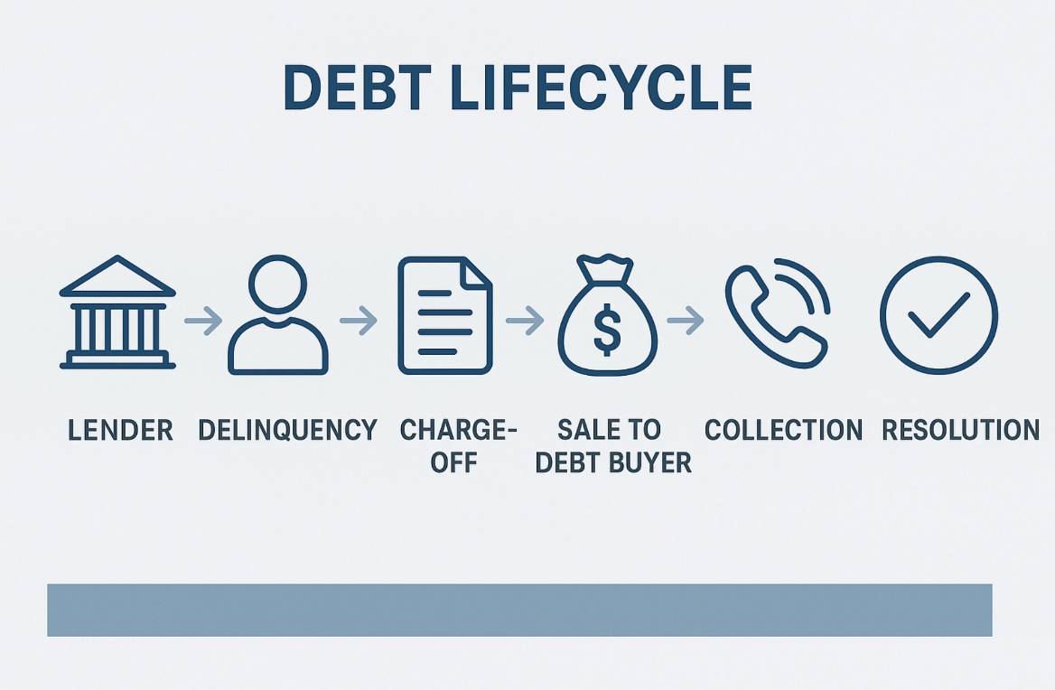 Buying & Selling Consumer Debt Debt Life Cycle