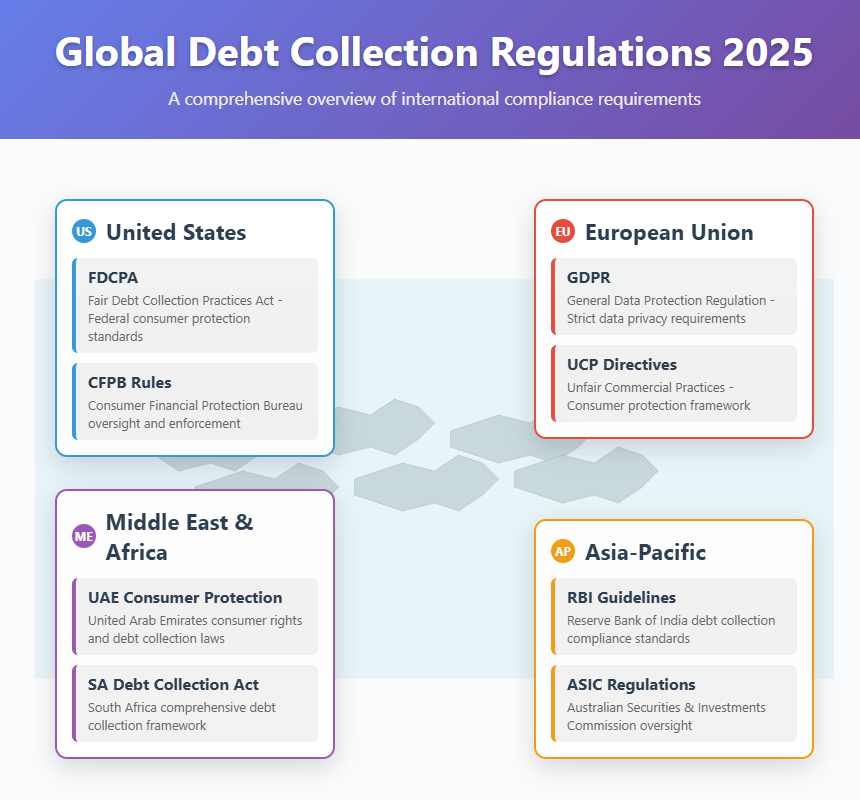 Debt Collection Best Practices & Playbooks Global Debt Collection Regulations 2025