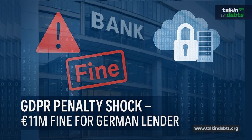 Banner Image - GDPR €11M Fine Hits German Lender Over SaaS Data Leak
