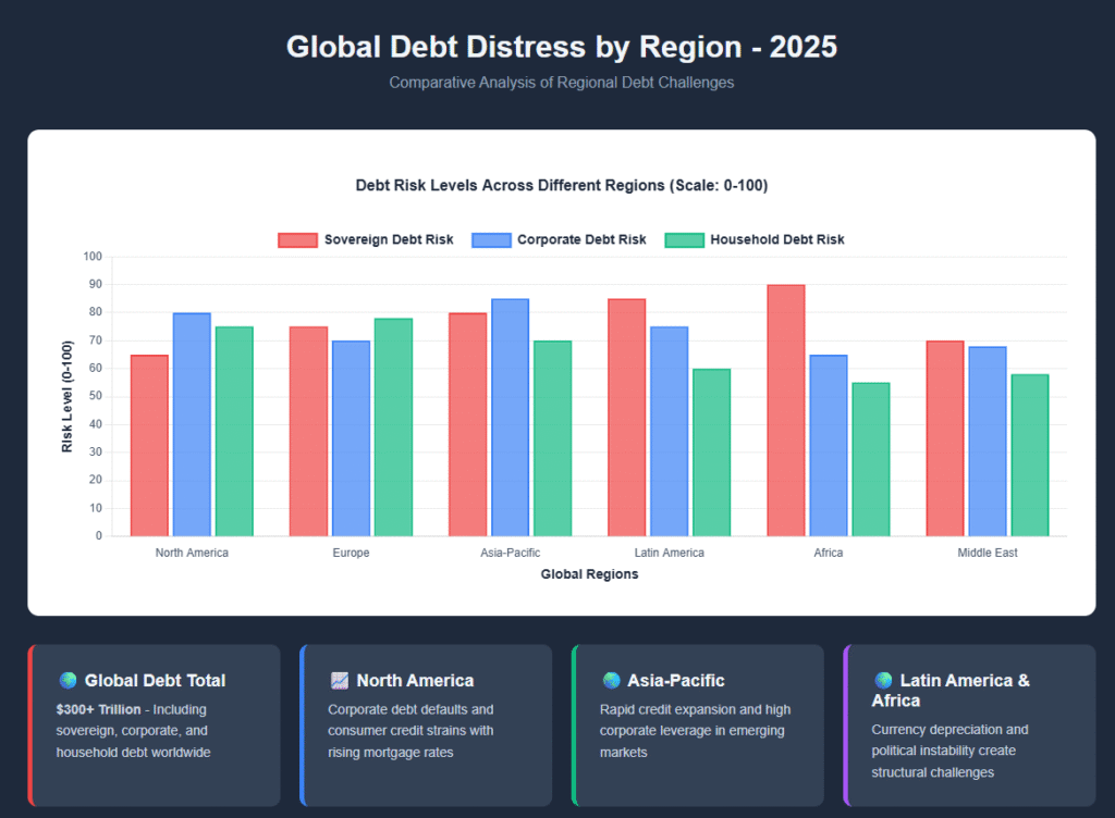 Global Debt Distress in 2025: Key Takeaways for Agencies Global Debt Distress Regional Insights 2025