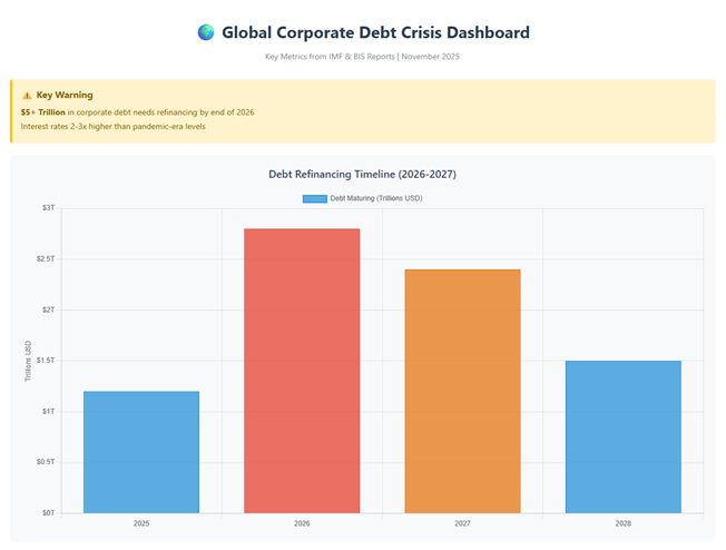 Global Corporate Debt Hits Record Levels — IMF and BIS Sound the Alarm Global Corporate Debt Dashboard
