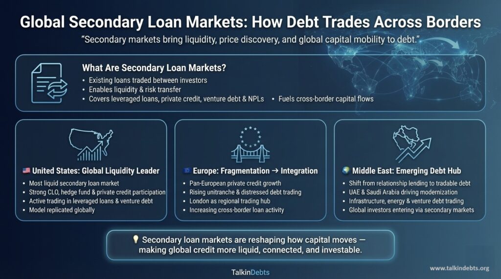 Cross-Border Debt Trading: The Rise of Secondary Loan Markets Global Secondary Loan Markets - How Debt Trades Across Borders