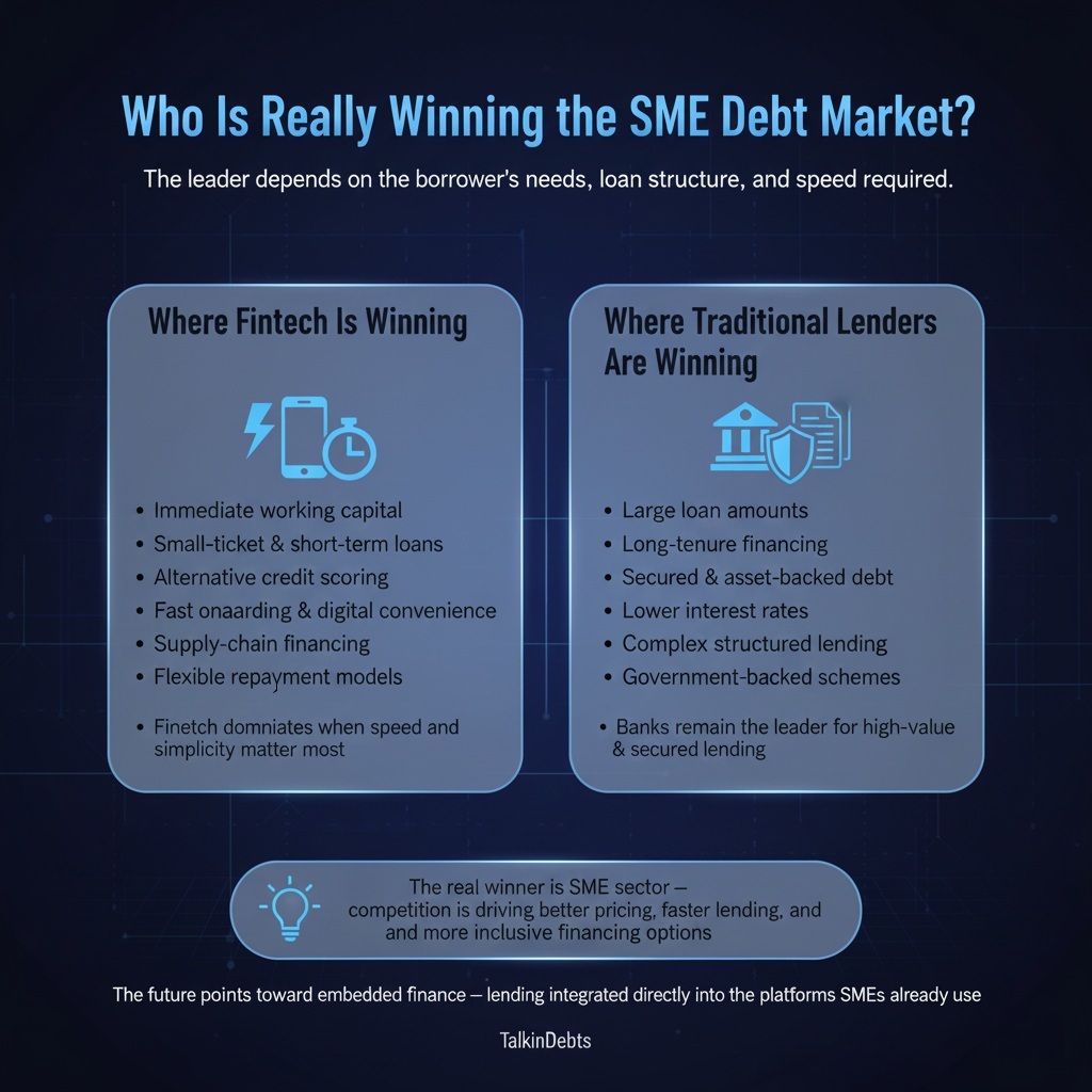 Fintech vs. Traditional Lending: Who’s Winning the SME Debt Market? Who Is Really Winning the SME Debt Market