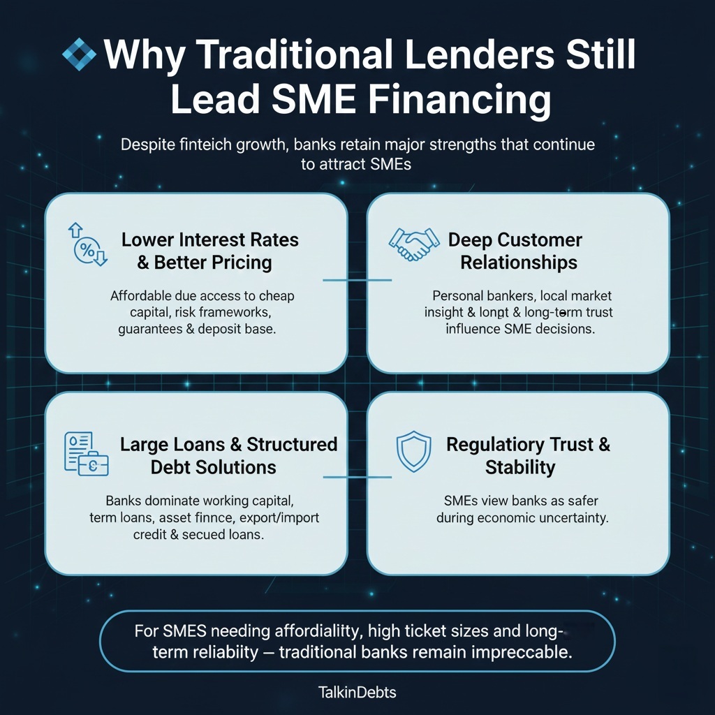 Fintech vs. Traditional Lending: Who’s Winning the SME Debt Market? Why Traditional Lenders Still Lead SME Financing