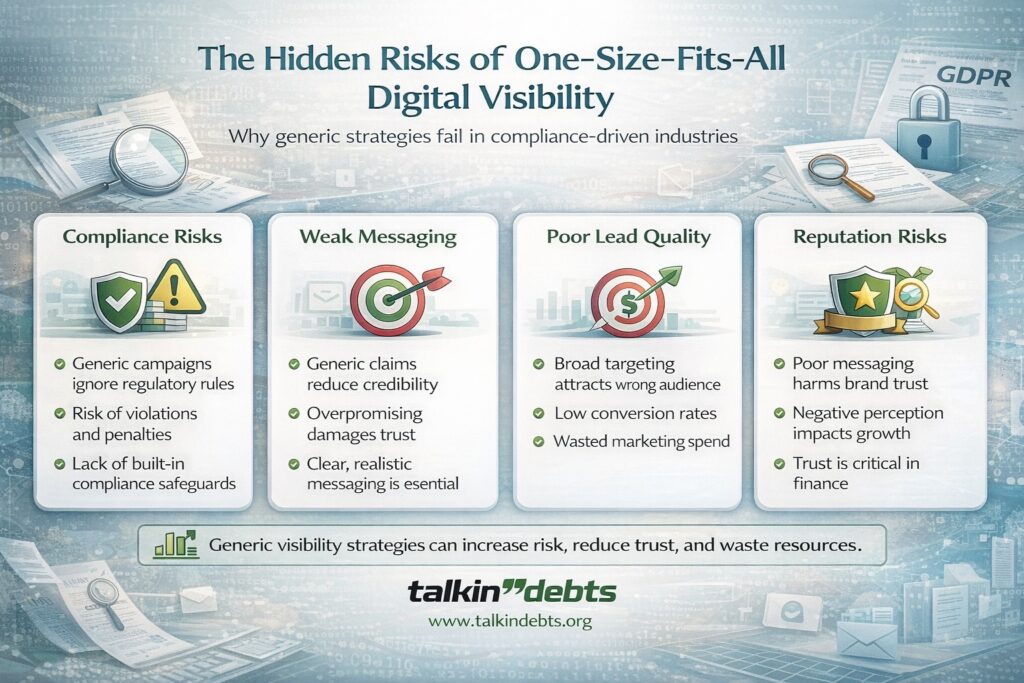 Why One-Size-Fits-All Digital Visibility Fails in the Receivables Industry The hidden risks of digital visibility